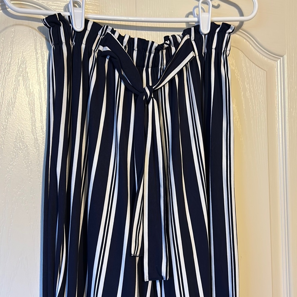 Blue & white pants